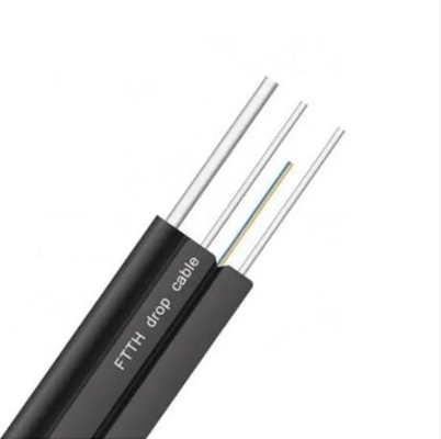 خارجية 1core 2cores 4cores ذاتية الدعم G657a1 G657a2 9/125 FTTH قطرة كابل