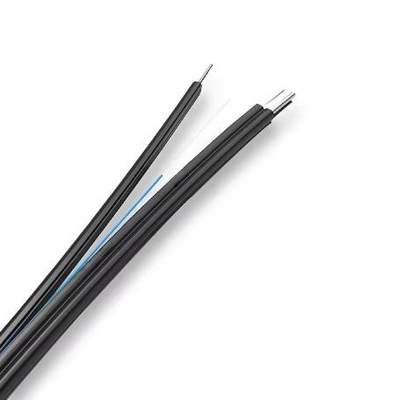 كابل FTTH الخارجي المنخفض المزدوج G657A GJYXCH 2 كابل ضوئي أحادي الوضع