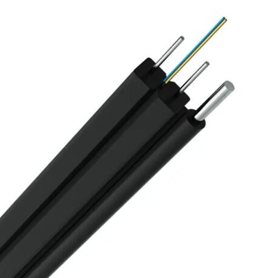الألياف الضوئية الأربعة الأساسية 2 كم كابل FTTH DROP