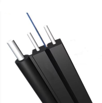 مرن 2 6 Core G657 A1 G 657a1 كابل FTTH ذو ألياف ضوئية ذاتية الدعم