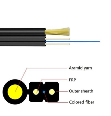 كابل FTTH 1 CORE G657A2 G657A1 كابل الألياف البصرية