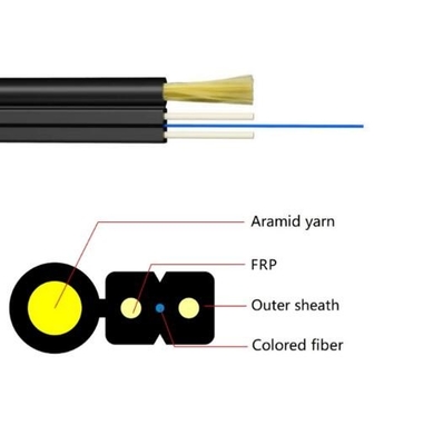 كابل FTTH 1 CORE G657A2 G657A1 كابل الألياف البصرية