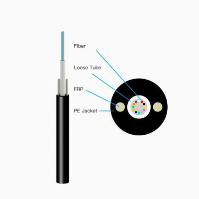 كابل ألياف ضوئية محمولة في الهواء الطلق مع G652D HDPE