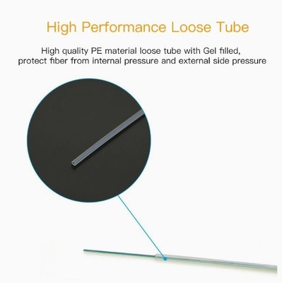 كابل ألياف ضوئية محمولة في الهواء الطلق مع G652D HDPE