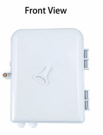 صندوق توزيع الألياف البصرية باللون الرمادي والبيج 48 منفذًا لتطبيق ABS FTTH Termination Box لكابل إسقاط أو كابل داخلي