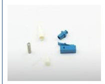 LC / UPC Fiber Optic Pigtail SM / MM نوع الألياف للصناعة العسكرية للكابلات المقطوعة