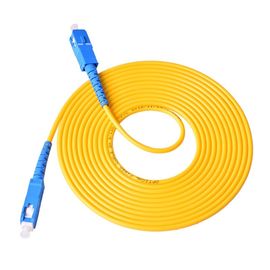 SC UPC FC APC SM Duplex Single Mode / Multi Mode Fiber Optic Patch Cord