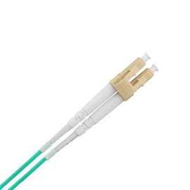 1 قطعة MPO-LC 24 Core MPO OM3 كابلات الألياف البصرية التصحيح الحبل 3M موصل متعدد الأوضاع