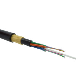 كابل الألياف البصرية G657A1 G657A2 36 Core ADSS كابل الألياف البصرية ذاتي الدعم بالكامل عازل