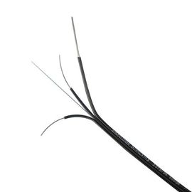 كابل G657A1 FTTH ذو قوة مركزية من الألياف الضوئية الخارجية 4 Core GYXFCH FRP