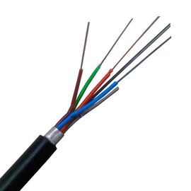 8 Core فضفاض أنبوب G652D الذين تقطعت بهم السبل GYTA الهواء الطلق كابل الألياف البصرية ومجاري الهواء