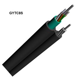 دعم GYTC8S الذاتي الشكل 8 كابل الألياف البصرية في الهواء الطلق