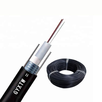 HDPE Double Sheath GYTA53 / GYTS53 وضع أحادي مدرع حول كابل الألياف البصرية الخارجي المدفون مباشرة
