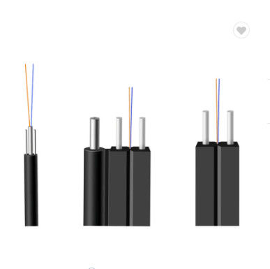 كابل الألياف البصرية FTTH المسطح G657A1 G657A2 للاتصالات