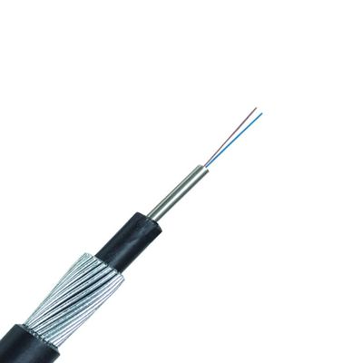 HDPE Double Sheath GYTA53 / GYTS53 وضع أحادي مدرع حول كابل الألياف البصرية الخارجي المدفون مباشرة